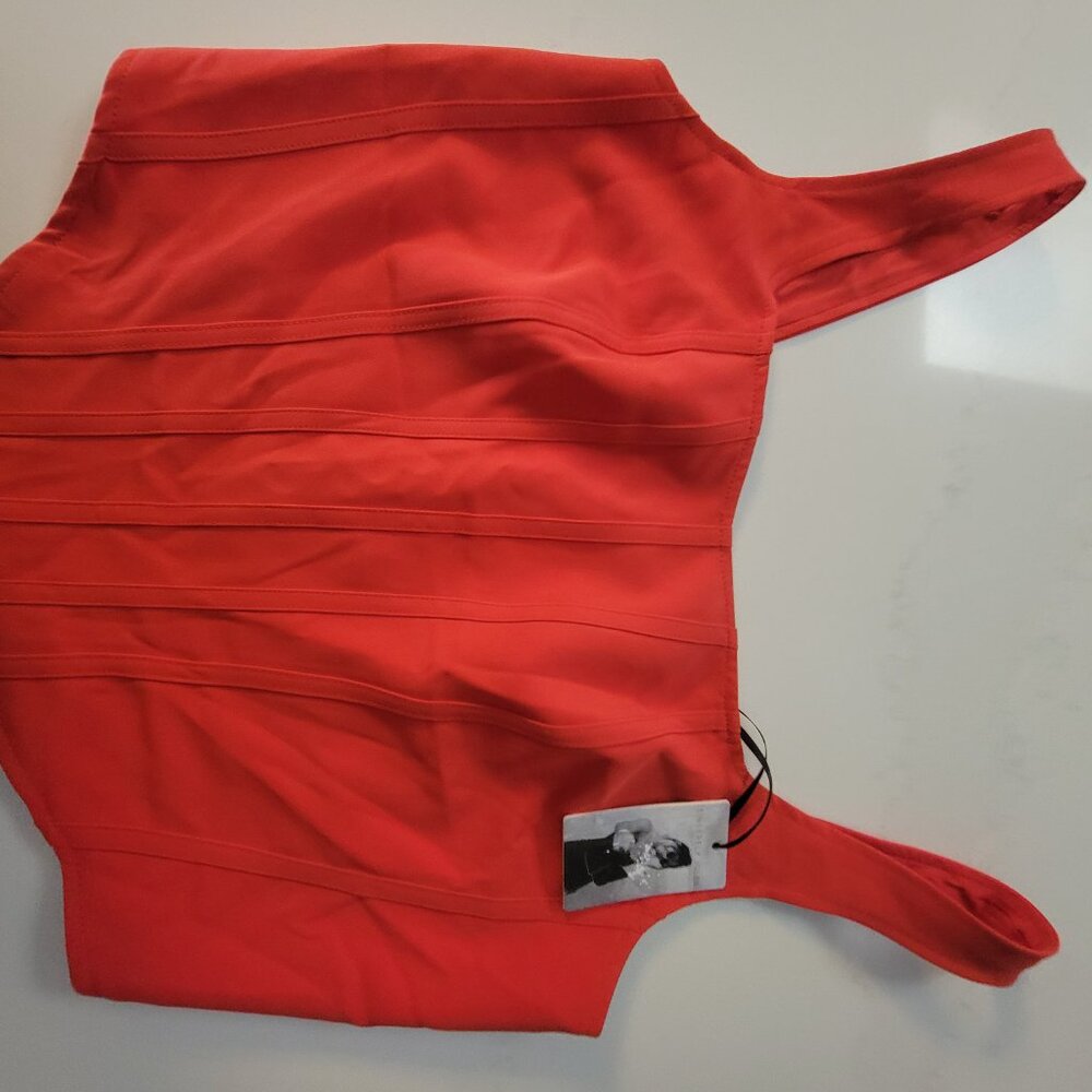 Red coresset top Medium - Picture 7 of 8